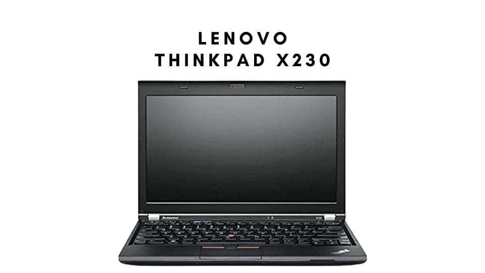 Credit: Lenovo
Lenovo ThinkPad X230