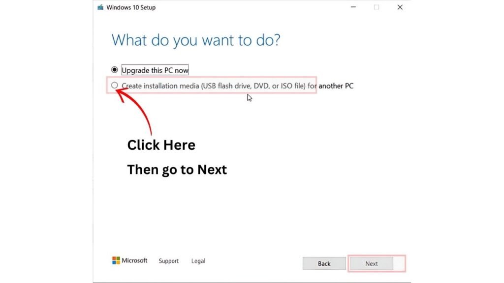 Credit: Microsoft
How to Create Installation Media for windows 10