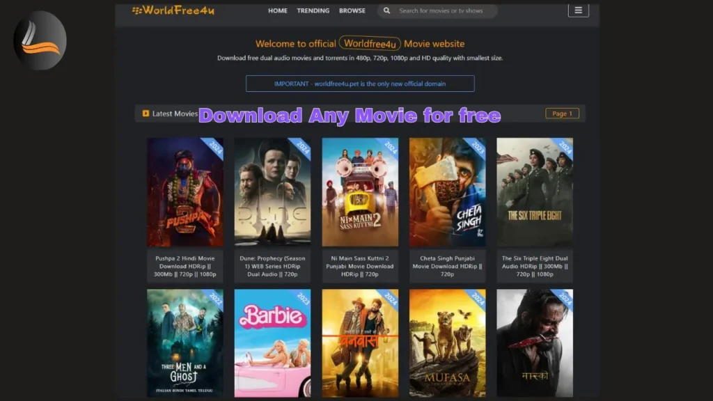 worldfree4u download any movies for free